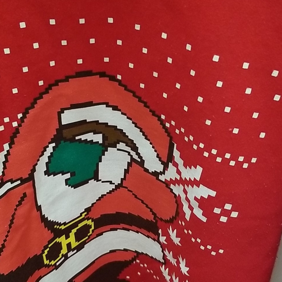 Santa Doing The Dab Sweatshirt Size Small - Picture 3 of 5